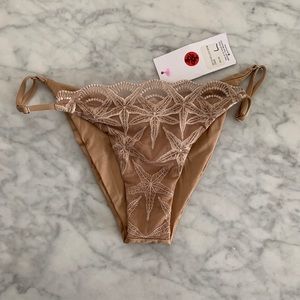 Planet blue/ Blue life bikini bottom